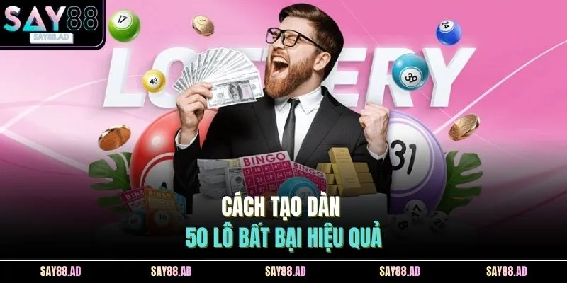 Cách tạo dàn 50 lô bất bại hiệu quả