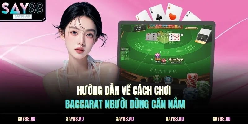 Hướng dẫn về cách chơi baccarat người dùng cần nắm