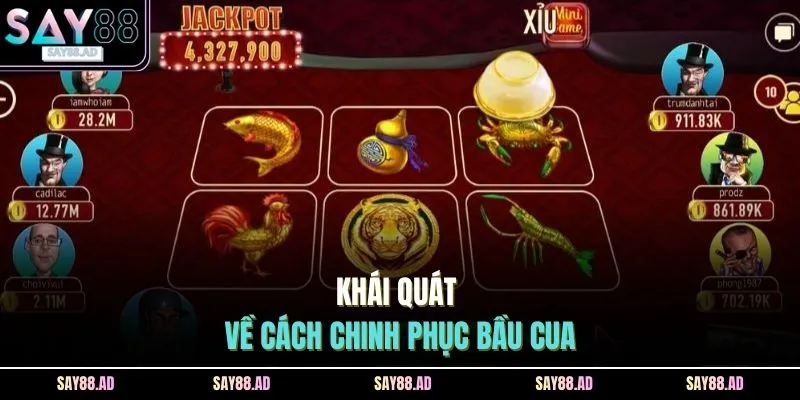 Khái quát về cách chinh phục bầu cua